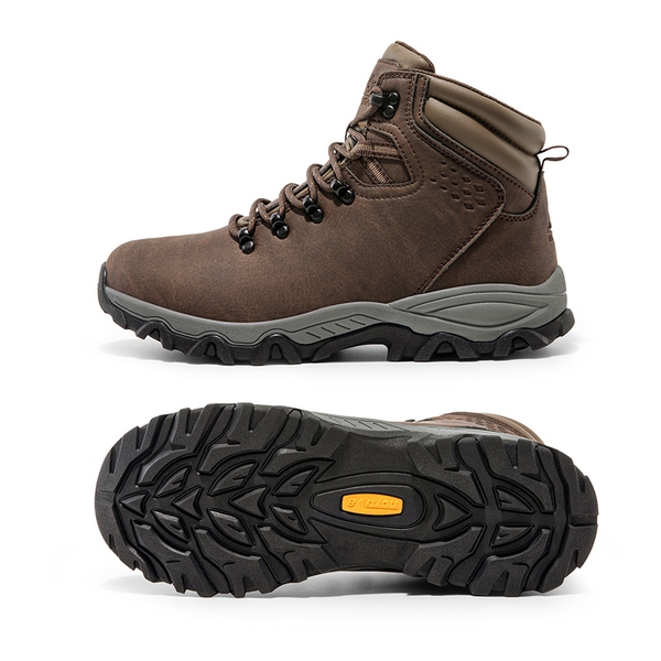 Men's Fur-Lined Thinsulate Waterproof Snow Boots - DARK BROWN - 3